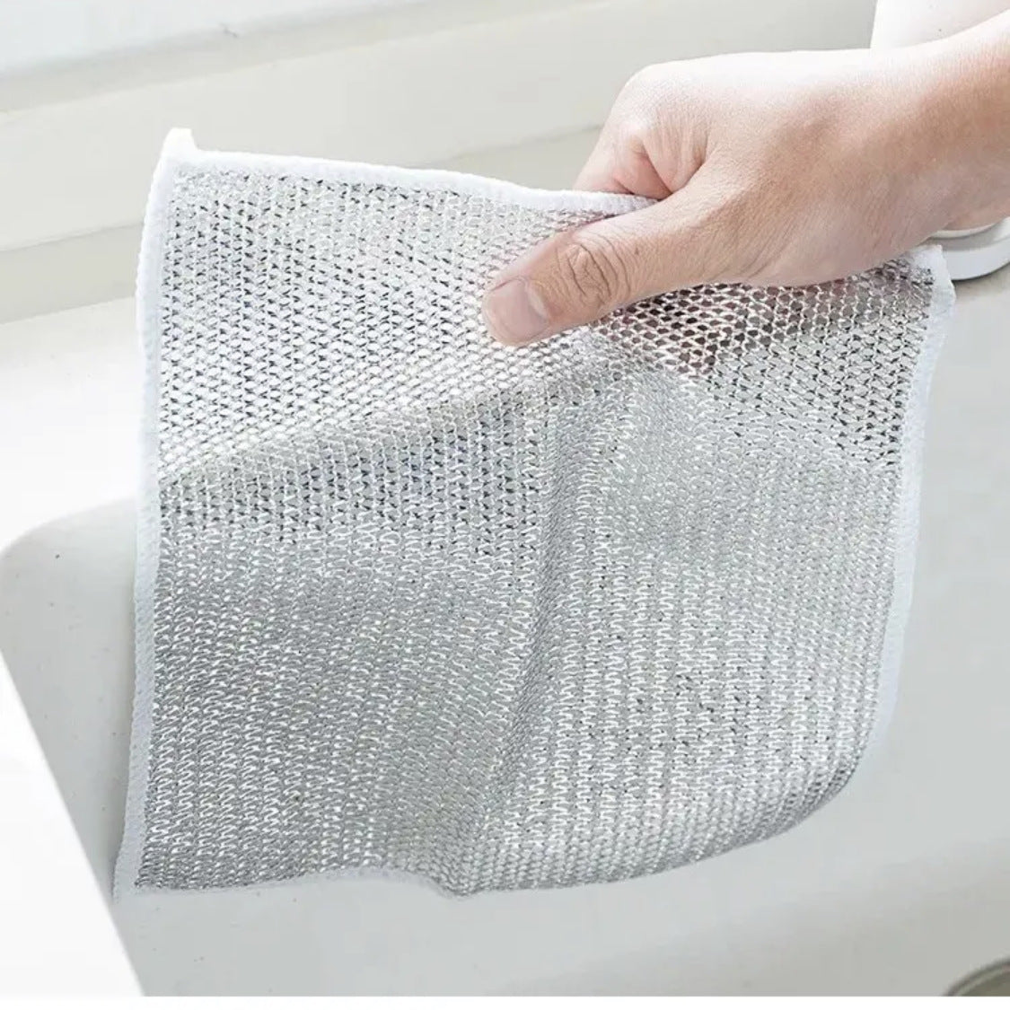 Non-Scratch Wire Dishcloth