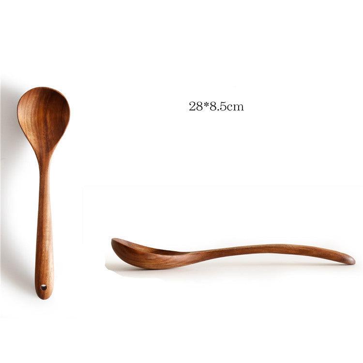Ensemble d'ustensiles en bois