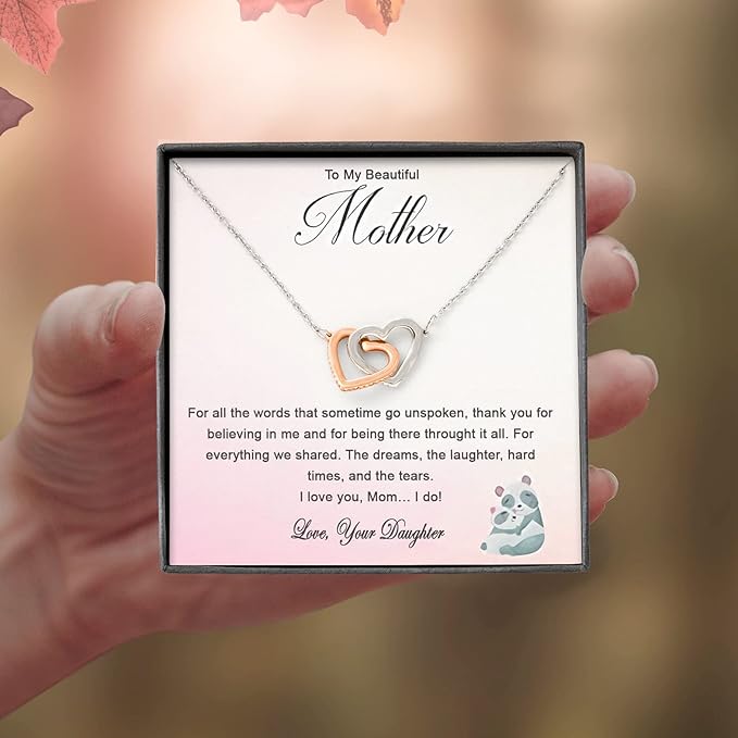 Mother and Daughter Necklace