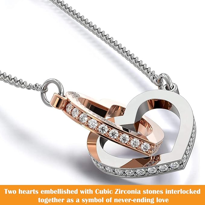 Mother and Daughter Necklace