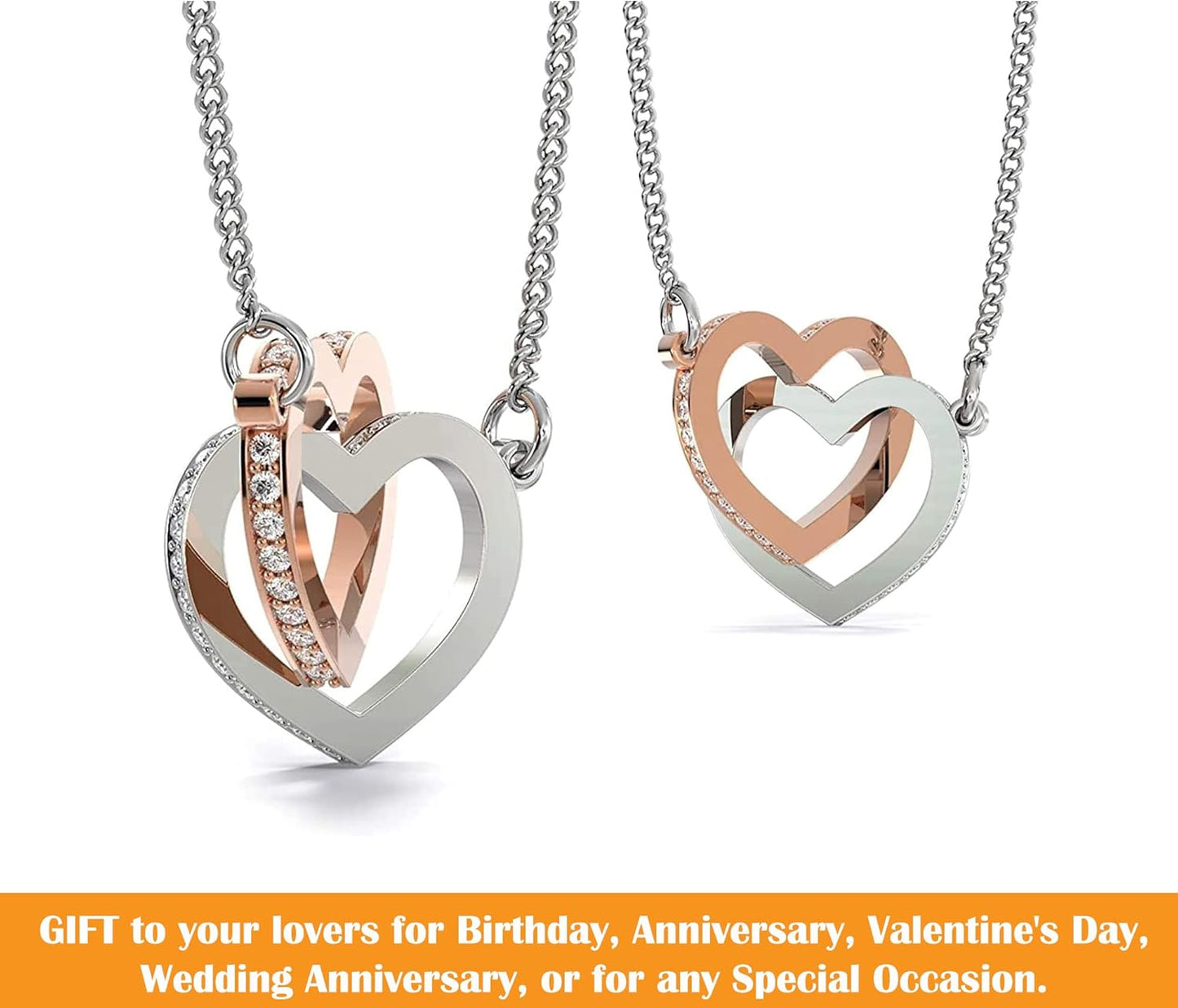 Mother and Daughter Necklace