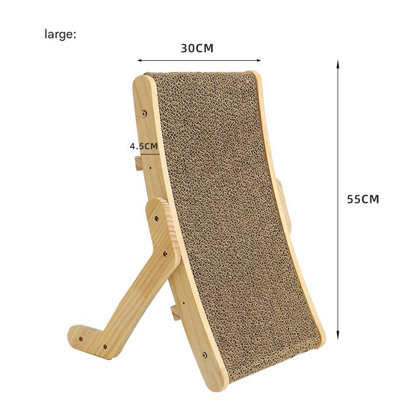 Adjustable Wooden Cat Scratcher