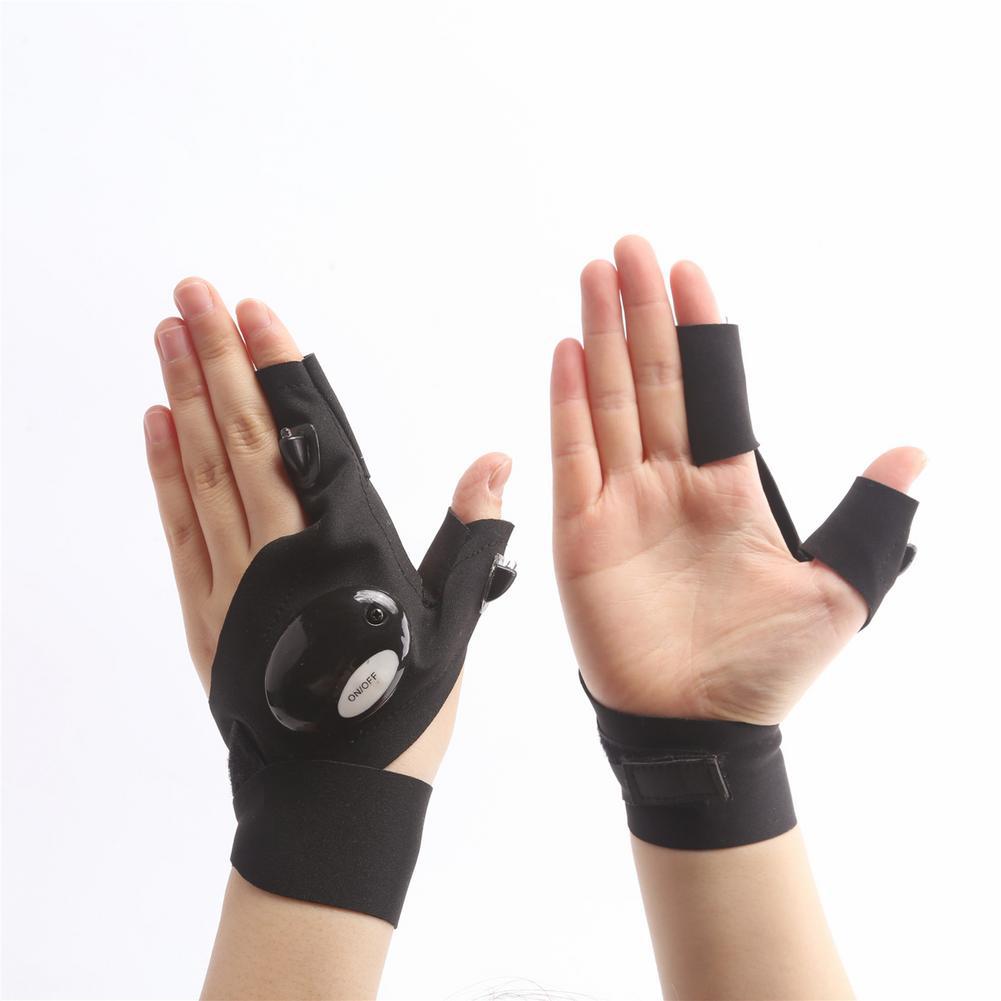 Gants de pêche à LED