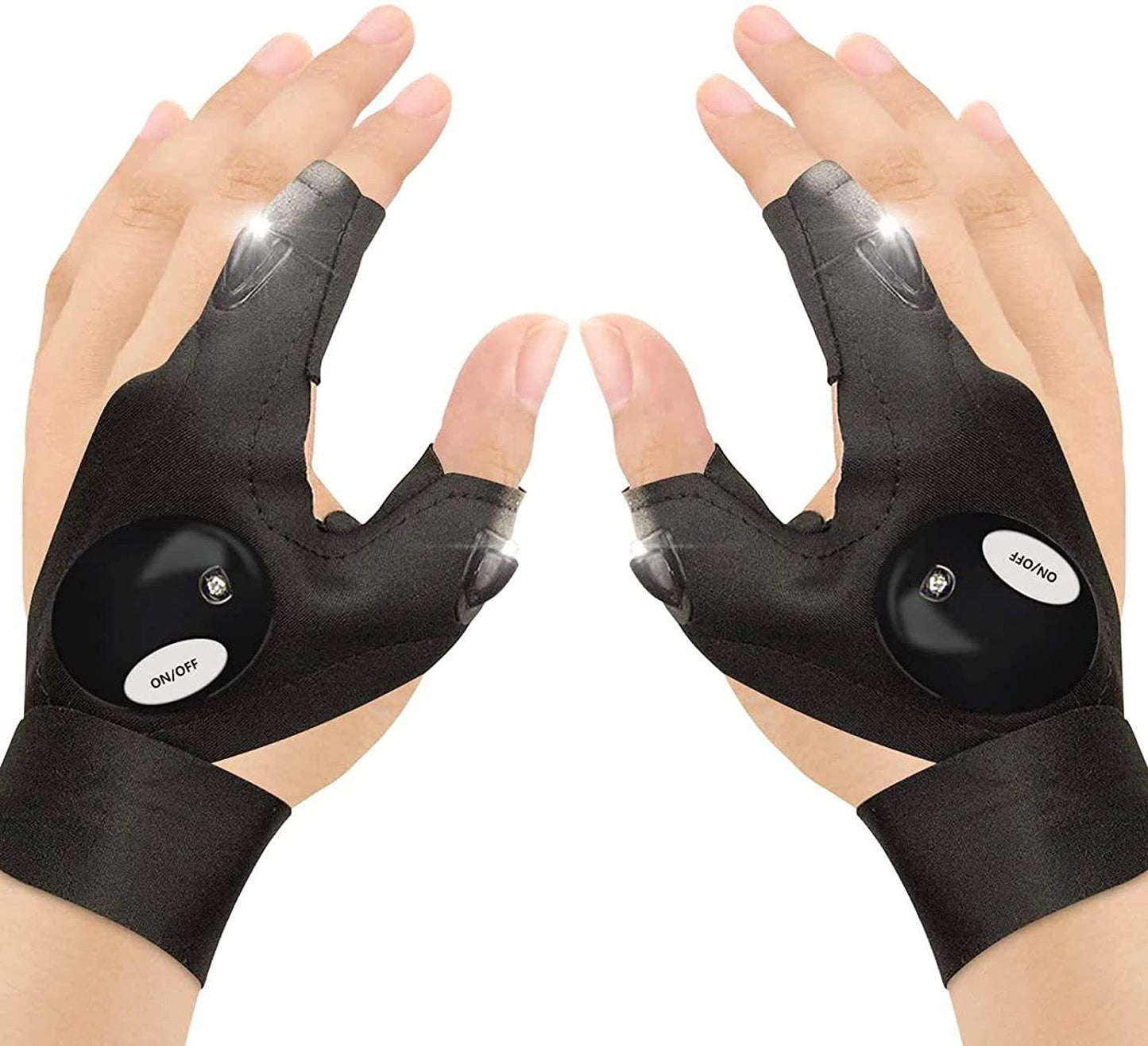Gants de pêche à LED