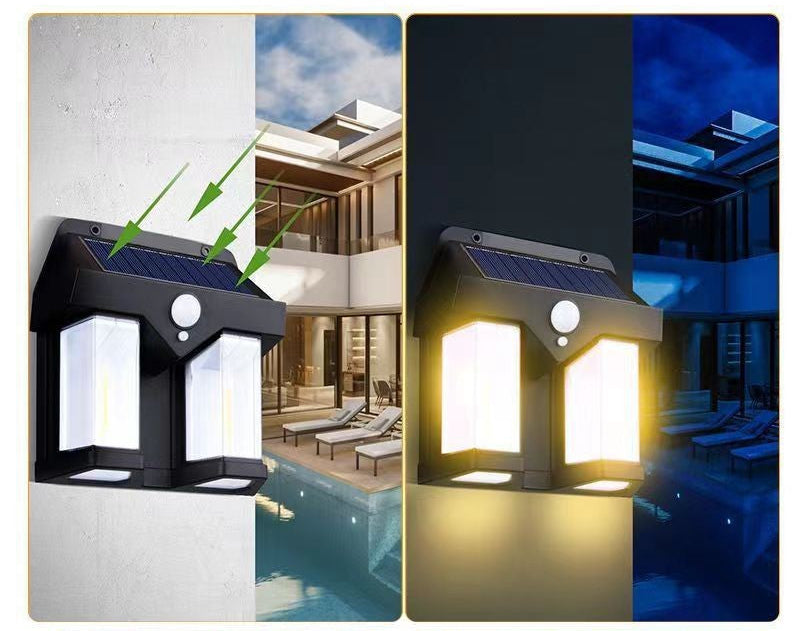 Outdoor Waterproof Solar Wall Lamp