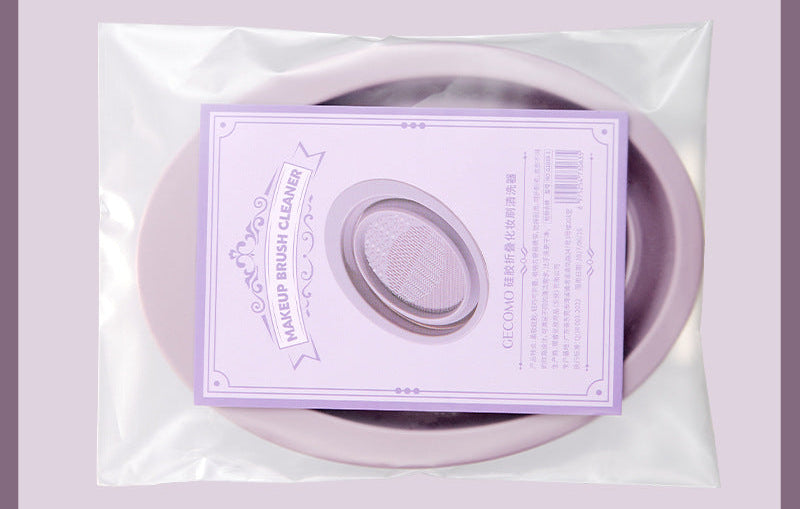 Foldable Brush Cleaner Bowl