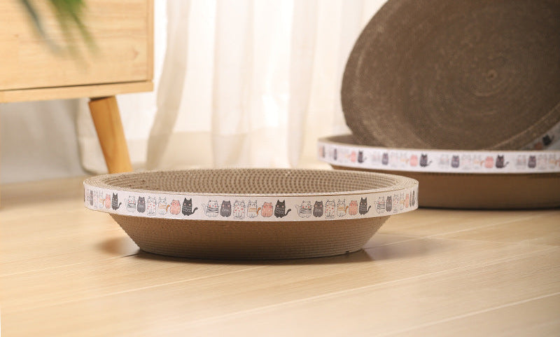 Plush Tunnel Cat Bed