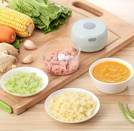 Hachoir à viande électrique avec écraseur d'ail