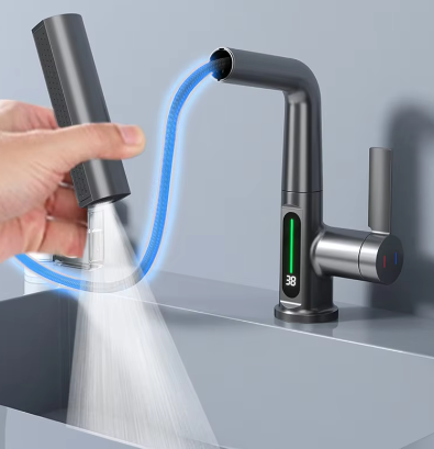 Robinet d'eau chaude et froide