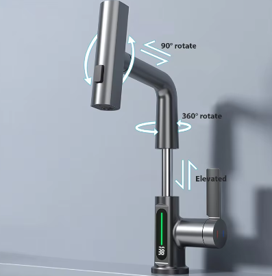 Robinet d'eau chaude et froide